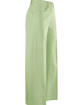 Culotte mit modisch weitem Bein