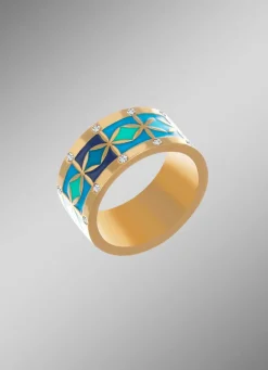 Damenring aus hochwertigem Edelstahl