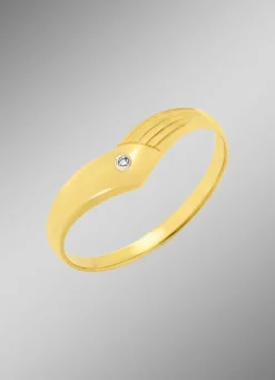 Damenring mit Diamant