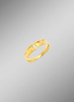 Damenring mit Diamant