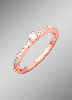 Damenring mit lupenrein Brillanten