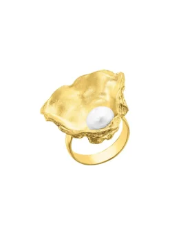 Damenring mit Süßwasser-Zuchtperle