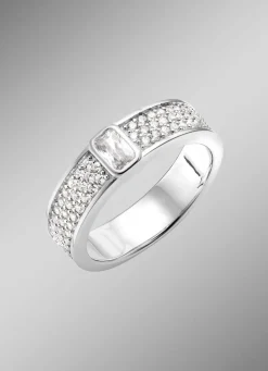 Damenring mit Zirkonia