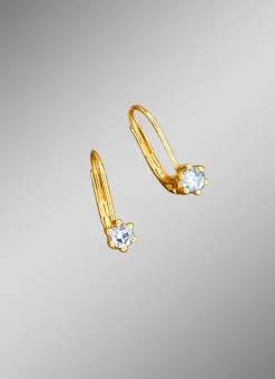 Diamant-Ohrringe mit 2 Brillanten