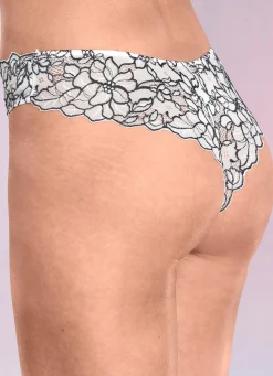 Dreierpack Slips aus Elastikspitze