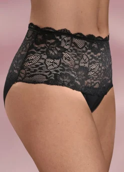 Dreierpack Slips mit Elastikspitze