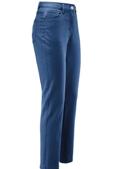 Edeljeans mit Stickerei in 7/8-Länge