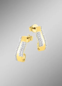 Edle Ohrstecker mit 56 Diamanten