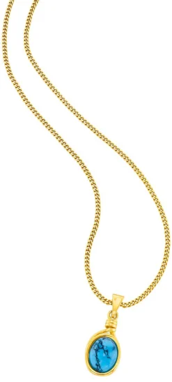 Edle Unikate: Anhänger mit Türkis, beh., und mit Matrix