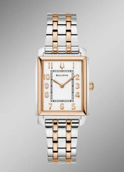 Elegante Bulova-Quartz-Damenuhr