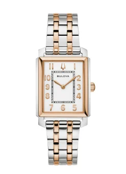 Elegante Bulova-Quartz-Damenuhr