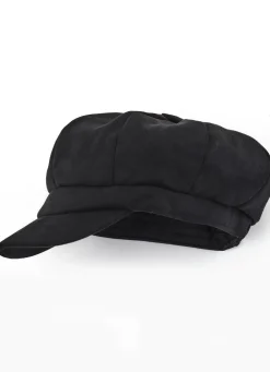 Elegante Damen-Ballonmütze, mit rückwärtigem Elastikeinsatz