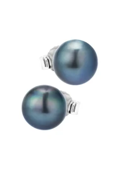 Elegante Ohrstecker mit Tahiti-Zuchtperlen