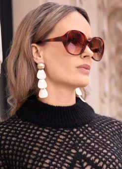 Elegante Statement-Ohrringe