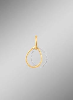 Eleganter Anhänger mit 34 Diamanten