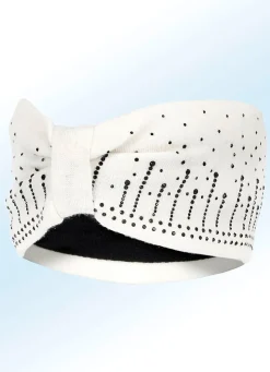 Elegantes Damen-Stirnband, mit Glitzer-Applikationen