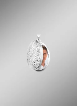 Elegantes Medaillon aus Silber 925/- fein