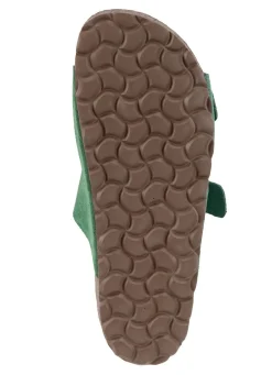 ELENA EDEN, bequeme Damen-Pantoletten, Weite H, aus Leder