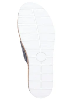 ELENA EDEN, bequeme Damen-Pantoletten, Weite G, mit herausnehmbarem Fußbett