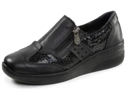 ELENA EDEN, bequeme Damen-Slipper, Weite H, mit herausnehmbarem Fußbett