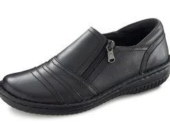 ELENA EDEN, bequeme Damen-Slipper, Weite G, mit herausnehmbarem Fußbett