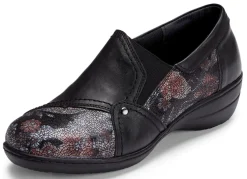 ELENA EDEN, bequeme Damen-Slipper, Weite H, mit herausnehmbarem Fußbett