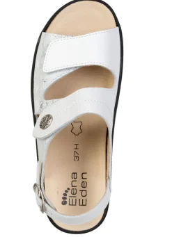 ELENA EDEN, bequeme Damen-Sandalen, Weite H, mit herausnehmbarem Fußbett