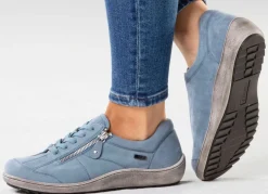 ELENA EDEN, bequeme Damen-Schnürschuhe, Weite H, mit herausnehmbarem Fußbett