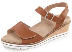 ELENA EDEN, bequeme Damen-Sandaletten, Weite H, mit herausnehmbarem Fußbett