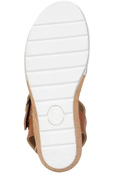 ELENA EDEN, bequeme Damen-Sandaletten, Weite H, mit herausnehmbarem Fußbett