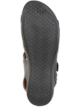 ELENA EDEN, bequeme Damen-Sandalen, Weite G, mit Klettverschluss