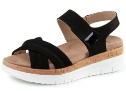 ELENA EDEN, bequeme Damen-Sandalen, Weite H, mit herausnehmbarem Fußbett