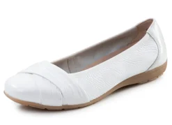 ELENA EDEN, elegante Damen-Ballerinas, Weite G, mit herausnehmbarem Fußbett