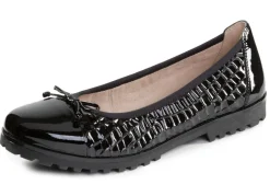 ELENA EDEN, elegante Damen-Ballerinas, Weite G, mit Gummizug