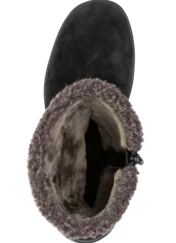 ELENA EDEN, gefütterte Damen-Stiefel, Winterschuhe, Weite H, mit Lammfell