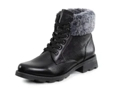 ELENA EDEN, gefütterte Damen-Stiefeletten, Winterschuhe, Weite G, mit herausnehmbarem Fußbett