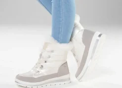 ELENA EDEN, gefütterte Damen-Boots, Winterschuhe, Weite G, mit herausnehmbarem Fußbett