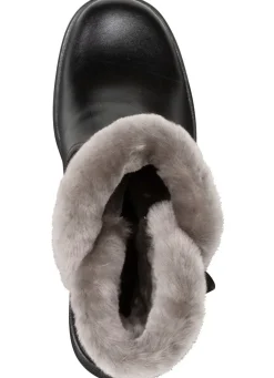 ELENA EDEN, gefütterte Damen-Stiefeletten, Winterschuhe, Weite H, mit Lammfell