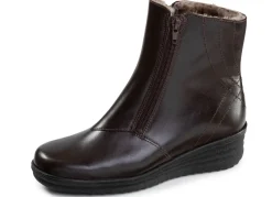 ELENA EDEN, gefütterte Damen-Stiefeletten, Winterschuhe, Weite H, mit Lammfell