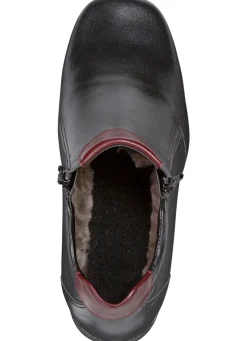 ELENA EDEN, gefütterte Damen-Boots, Winterschuhe, Weite H, mit Lammfell