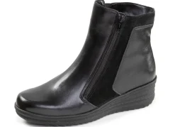 ELENA EDEN, gefütterte Damen-Stiefeletten, Winterschuhe, Weite H, mit Lammfell