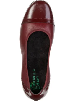 ELENA EDEN, klassische Damen-Ballerinas, Weite G, mit herausnehmbarem Fußbett