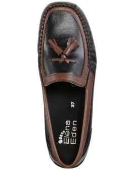 ELENA EDEN, klassische Damen-Slipper, mit herausnehmbarem Fußbett