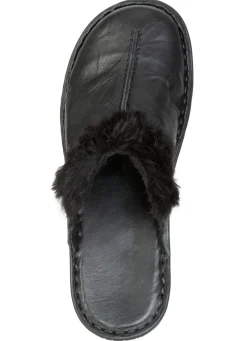 ELENA EDEN, klassische Damen-Clogs, Weite G, mit Plüsch