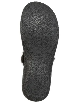 ELENA EDEN, klassische Damen-Clogs, Weite G, mit Plüsch