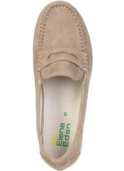 ELENA EDEN, klassische Damen-Slipper, Weite H, mit herausnehmbarem Fußbett
