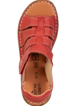 ELENA EDEN, klassische Damen-Sandalen, Weite G, mit Klettverschluss