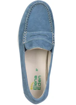 ELENA EDEN, klassische Damen-Slipper, Weite H, mit herausnehmbarem Fußbett