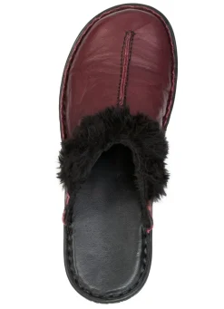 ELENA EDEN, klassische Damen-Clogs, Weite G, mit Plüsch