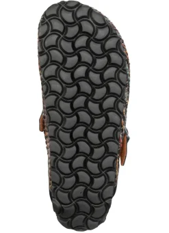 ELENA EDEN, klassische Damen-Clogs, Weite H, mit verstellbarer Spange